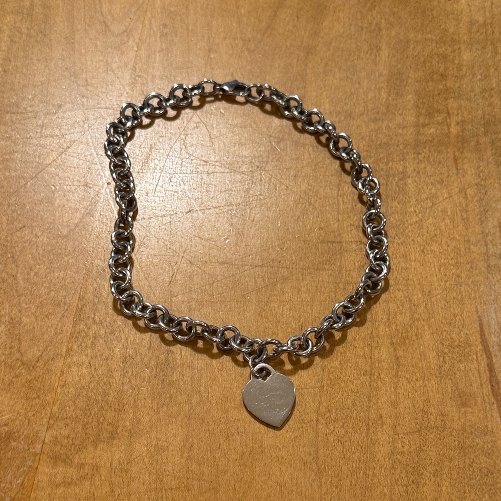 Tiffany & Co. Silver Heart Necklace